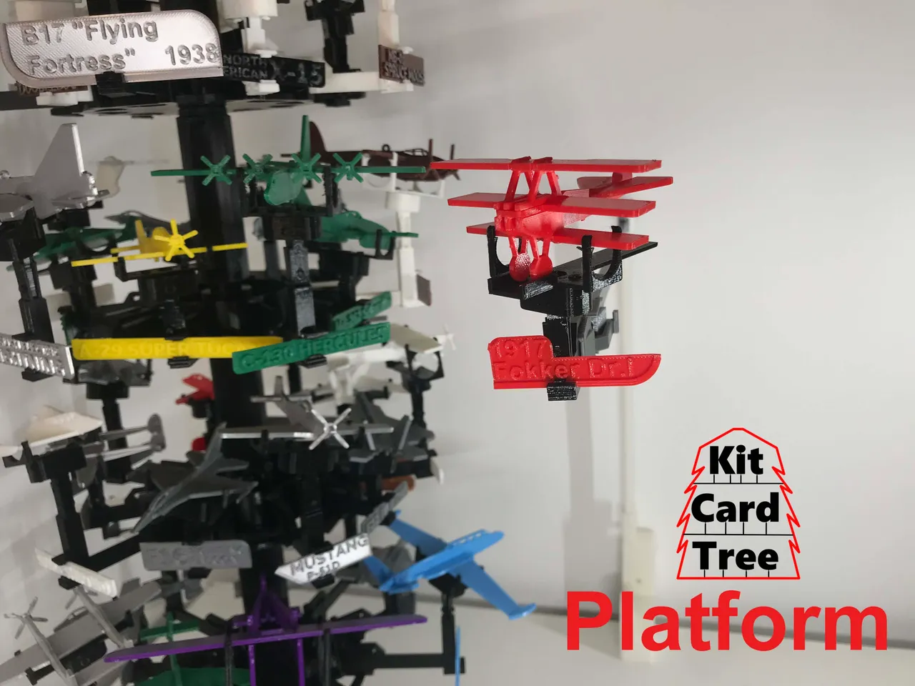 Kit Card Tree platform for the Fokker DRI by Toto_28 by 